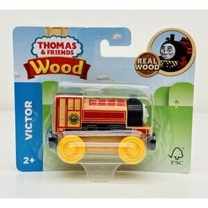 Thomas & Friends Victor Wood Train Sodor Steam Works FHM18 New Sealed